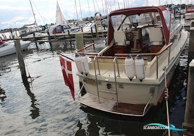 Polaris 25 Motorboot 1974, mit Lombardini Ldw2204M motor, Dänemark