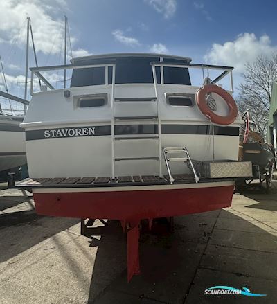 Polaris 950 Motorboot 1979, mit Peugeot motor, Niederlande