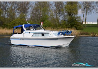 Polaris Manta 860 S Motorboot 1985, mit Volvo Penta TMD30 turbo diesel motor, Niederlande