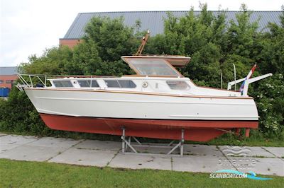 Polyflash 915 Motorboot 1969, mit Perkins motor, Niederlande
