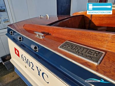 Portier Holiday Motorboot 1955, mit Volvo Penta motor, Niederlande