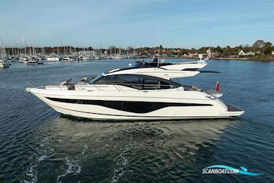 Princess S62 Motorboot 2023, mit 2 x Man V8 1200 motor, England