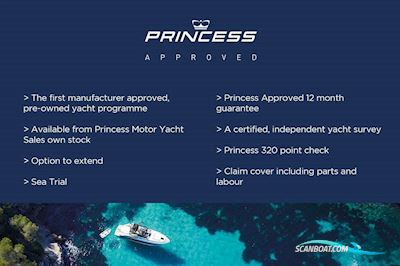 Princess V40 Motorboot 2017, mit 2 x Volvo D6-330 DP motor, Spanien