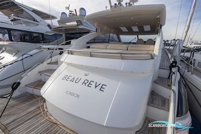 Princess V56 Motorboot 2009, mit 2 x Volvo Penta D13-900 motor, Frankreich