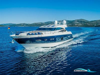 Princess V78 Motorboot 2009, mit 2 x Caterpillar C32 motor, Kroatien