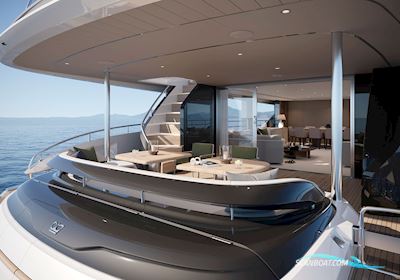 Princess Y95 Motorboot 2026, mit Man V12 motor, England