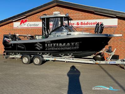 Profisher Cutter 223 WA m/2 stk. Suzuki DF200 hk og Variant buggitrailer - NU NEDSAT KR. 50.000,- ! Motorboot 2025, mit Suzuki motor, Dänemark