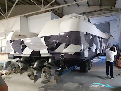 Quer Q50 Explorer Motorboot 2024, mit 3x Volvo D6 440Hp motor, Spanien