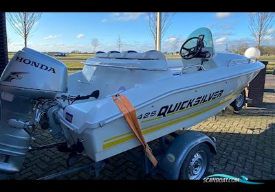 Quicksilver 425 Open Sundeck Motorboot 2006, mit Honda motor, Niederlande