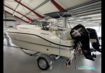 Quicksilver 455 Open Med Mercury F60 Efi Elpt Samt Ekstra Udstyr og Trailer Motorboot 2019, mit Mercury motor, Dänemark
