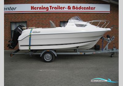 Quicksilver 470 Cruiser m/Mercury F50 hk Efi 4-Takt og Brenderup Bådtrailer Motorboot 2011, mit Mercury motor, Dänemark