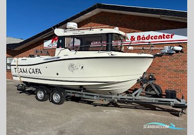 Quicksilver 675 Pilothouse m/Mercury F200 hk og Brenderup trailer Motorboot 2025, mit Mercury motor, Dänemark