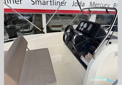 Quicksilver Activ 505 Open med F60 Mercury-EFI 4 takt og 1000 kg Brenderup trailer. Motorboot 2025, mit Mercury motor, Dänemark