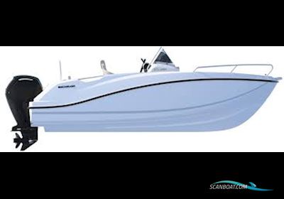 Quicksilver Activ 555 Open Med Mercury F100 Efi Elpt Samt Ekstra Udstyr Motorboot 2024, Dänemark