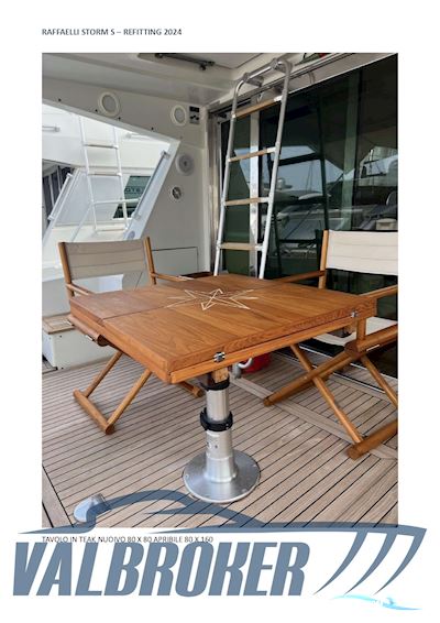 Raffaelli STORM S Motorboot 1991, mit Caterpillar 395 motor, Italien