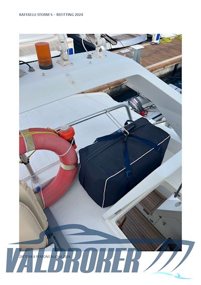 Raffaelli STORM S Motorboot 1991, mit Caterpillar 395 motor, Italien