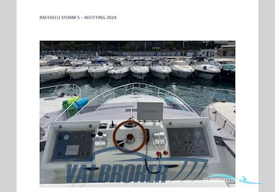 Raffaelli Storm S Motorboot 1991, mit Caterpillar 395 motor, Italien