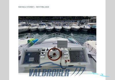 Raffaelli Storm S Motorboot 1991, mit Caterpillar 395 motor, Italien