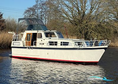 Rakken kruiser GSAK Motorboot 1980, mit Peugeot motor, Niederlande