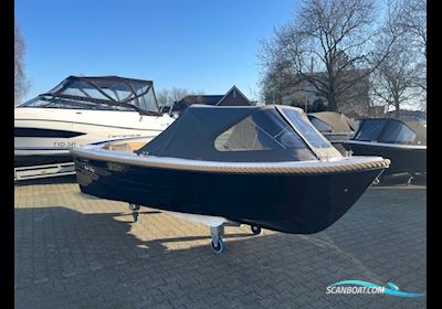 Reest Sloep 520 Classic Motorboot 2023, mit Suzuki DF 15 Arl Met 6 Jaar Garantie! motor, Niederlande