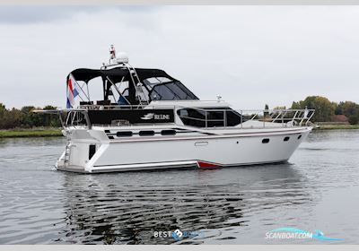 Reline 38SLX Motorboot 2002, mit Samenwerking tussen Vetus, gespecialiseerd in maritieme installaties, en Deutz, een Duitse fabrikant van hoogwaardige dieselmotoren, bekend om betrou motor, Niederlande