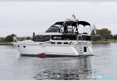 Reline 38SLX Motorboot 2002, mit Samenwerking tussen Vetus, gespecialiseerd in maritieme installaties, en Deutz, een Duitse fabrikant van hoogwaardige dieselmotoren, bekend om betrou motor, Niederlande
