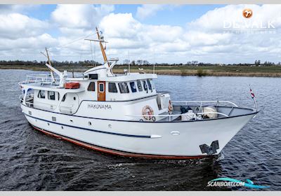 Round Bilged Motor Kotter Motorboot 1971, mit Mercedes motor, Niederlande