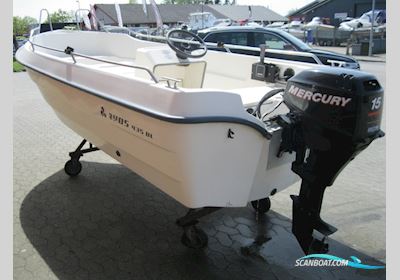 Ryds 435 DL m/Mercury F15 hk EL Motorboot 2010, mit Mercury motor, Dänemark