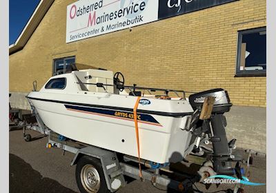 Ryds 435 FC – Stabil og Søstærk Fiskebåd Med Johnson 30 HK (1999) Motorboot 1999, mit Johnson motor, Dänemark