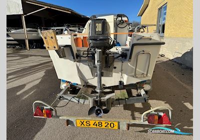 Ryds 435 FC – Stabil og Søstærk Fiskebåd Med Johnson 30 HK (1999) Motorboot 1999, mit Johnson motor, Dänemark