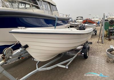 Ryds 465R Motorboot 2010, mit Mercury 20 motor, Dänemark