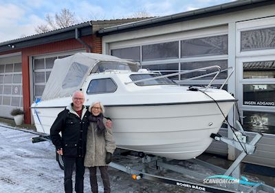 Ryds 535 FC Motorboot 2006, mit Mercury 4 stroke motor, Dänemark