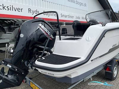 Ryds 630VI Mid-C - F115 Mercury-Efi 2,1L og 201500B Brenderup Premium Bådtrailer Motorboot 2022, mit Mercury motor, Dänemark