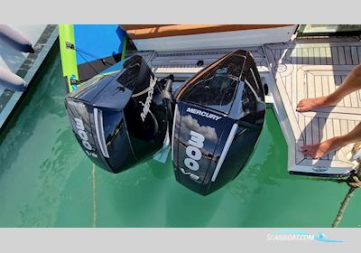 SAXDOR 320 GTC Motorboot 2024, mit 2 x 300Hp V8 Mercury 4 stroke outboards motor, Kroatien