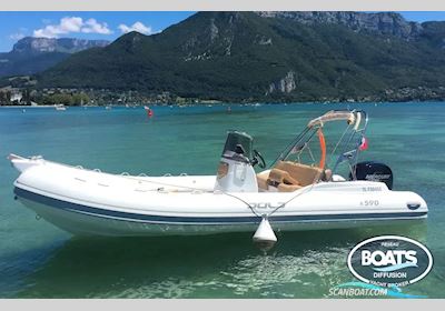 Sacs S 590 Motorboot 2014, mit Mercury motor, Frankreich