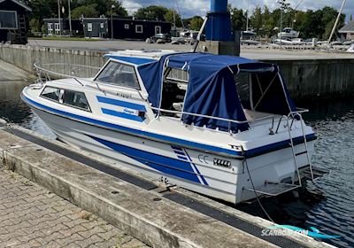 Saga 25 CC Motorboot 1986, mit Volvo Penta Kad32 motor, Dänemark