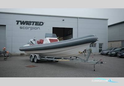 Scorpion Serket 8.1 Motorboot 2012, mit Honda motor, England