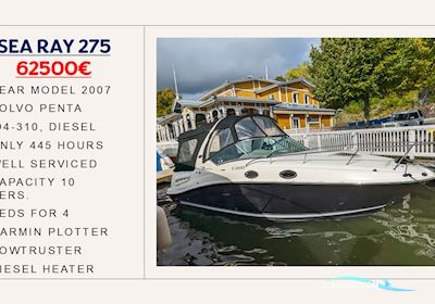 Sea Ray 275 Sundancer Motorboot 2007, mit Volvo Penta D6 - 310 motor, Finland