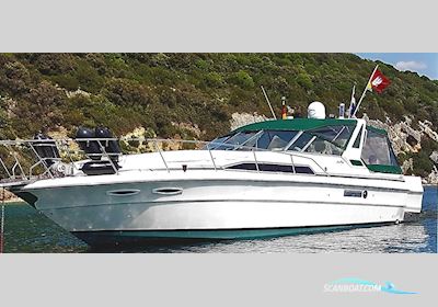 Sea Ray 340 Express Cruiser Motorboot 1989, mit Volvo motor, Deutschland