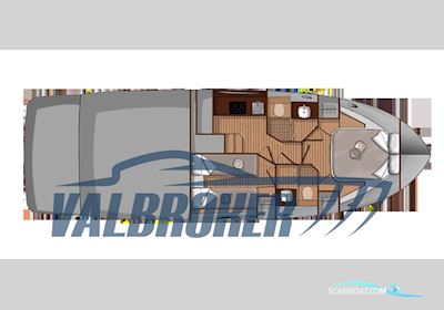 Sessa Marine F42 Motorboot 2017, mit Volvo Penta D4 IPS 400 motor, Italien