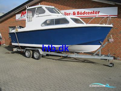 Shetland 640 Weekend/Kabinebåd m/Mercury F150 hk 4-Takt Verado og Buggi Trailer Motorboot 2023, mit Mercury motor, Dänemark