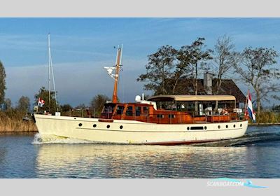 Silver Rondspantkotter 19.44 VS Motorboot 1956, mit Volvo Penta motor, Niederlande