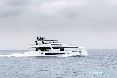 Sirena 88 Motorboot 2025, mit 2 x Man V12
 motor, Dänemark