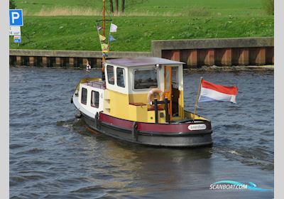 Sleepboot 9.75 Motorboot 1903, mit Mercedes Benz Diesel motor, Niederlande