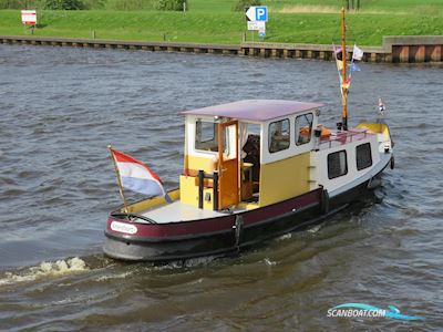 Sleepboot 9.75 Motorboot 1903, mit Mercedes Benz Diesel motor, Niederlande
