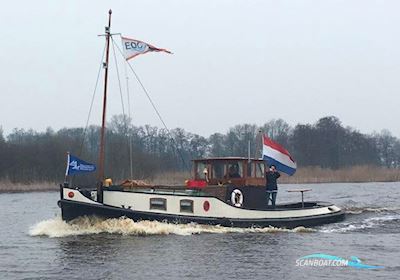 Sleepboot Motorboot 1946, mit Stork Ricardo 153 motor, Niederlande