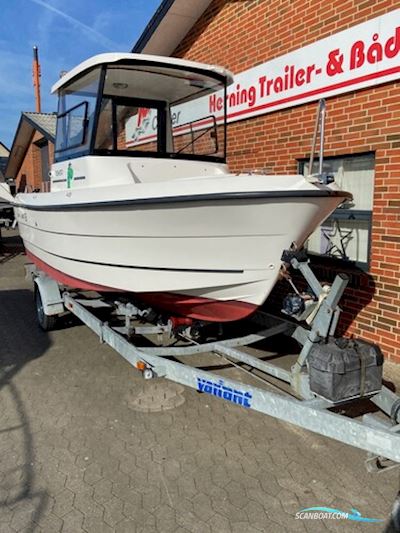 Smartliner Fisher 19 m/Mercury F80 hk EFI 4-takt - kun sejlet 10 T !  Motorboot 2024, mit Mercury motor, Dänemark