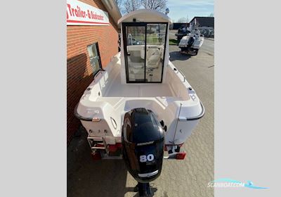 Smartliner Fisher 19 m/Mercury F80 hk EFI 4-takt m/Variant 1351BB - NU NEDSAT KR. 20.000,- ! Motorboot 2024, mit Mercury motor, Dänemark