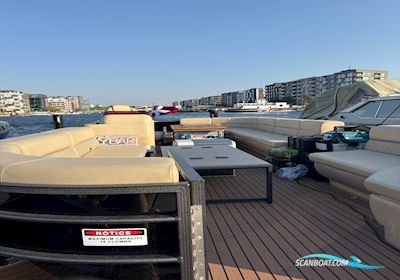 Smartliner Ponton Partybåd Sofa Motorboot 2023, mit Torqeedo motor, Dänemark