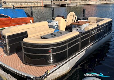 Smartliner ponton partybåd sofa Motorboot 2023, mit Torqeedo motor, Dänemark